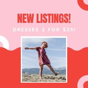 🌸 NEW LISTINGS! 2 FOR $25! 🌸